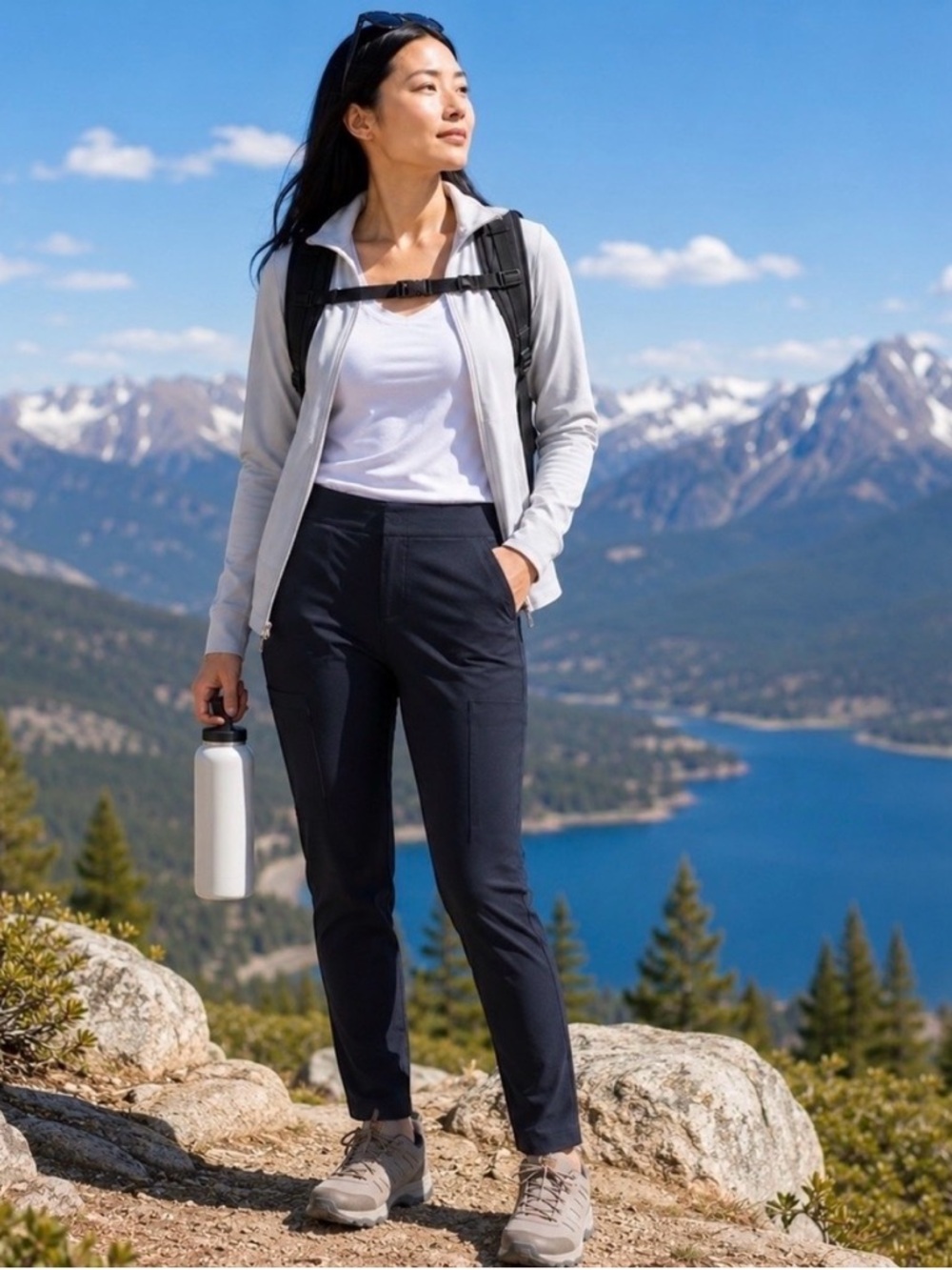 Athleta Wander Stash Skinny Pant. Size 8